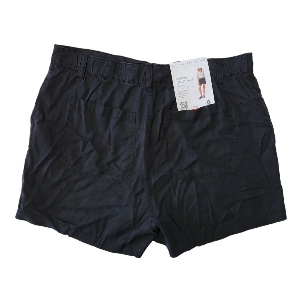 NWT Social Standard Women's Mid Rise‎ Fortune Tencel Short XXL
